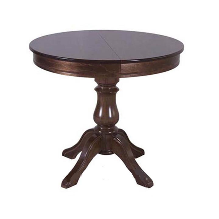 Круглый деревянный стол TokarMebel "Эдельвейс"